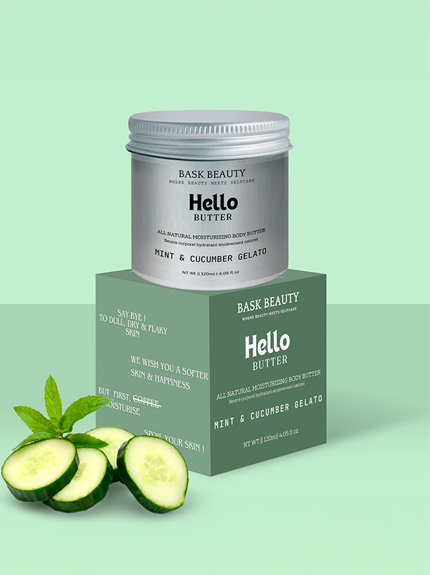 HELLO BUTTER MINT & CUCUMBER GELATO