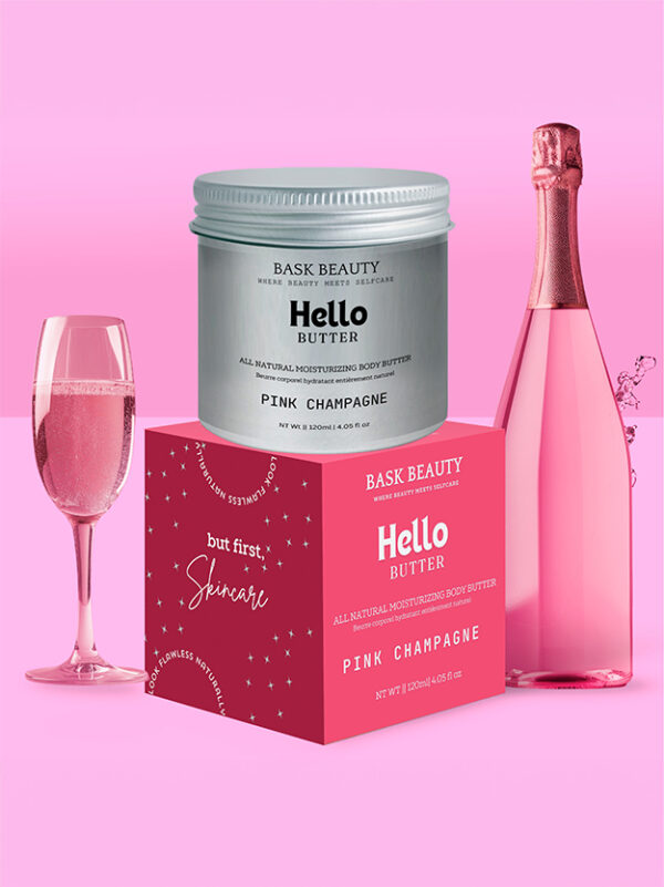 HELLO BUTTER PINK CHAMPAGNE