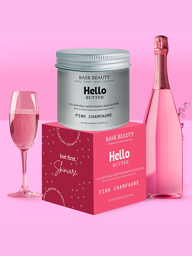 HELLO BUTTER PINK CHAMPAGNE